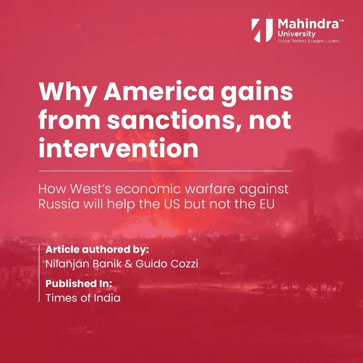 18 How the sanctions imposed on Russia would work in the US_s favour
