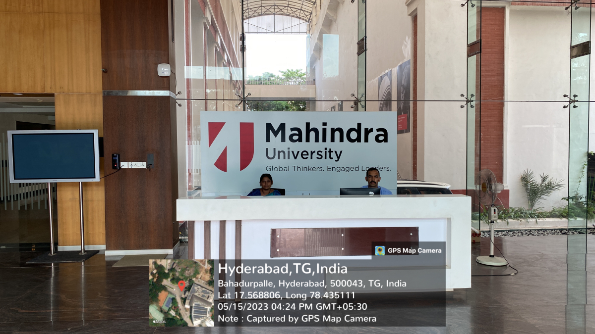 Reception - Mahindra University