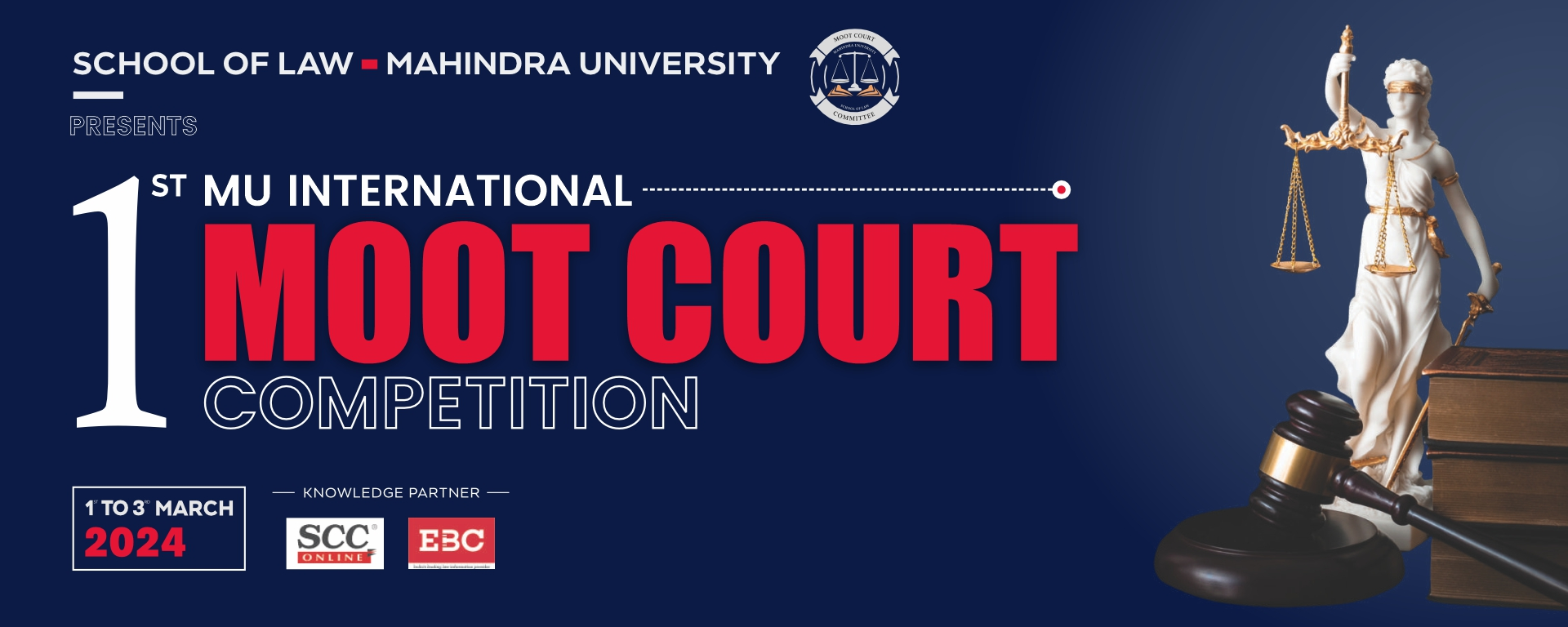 1st MAHINDRA UNIVERSITY INTERNATIONAL MOOT COURT COMPETITION