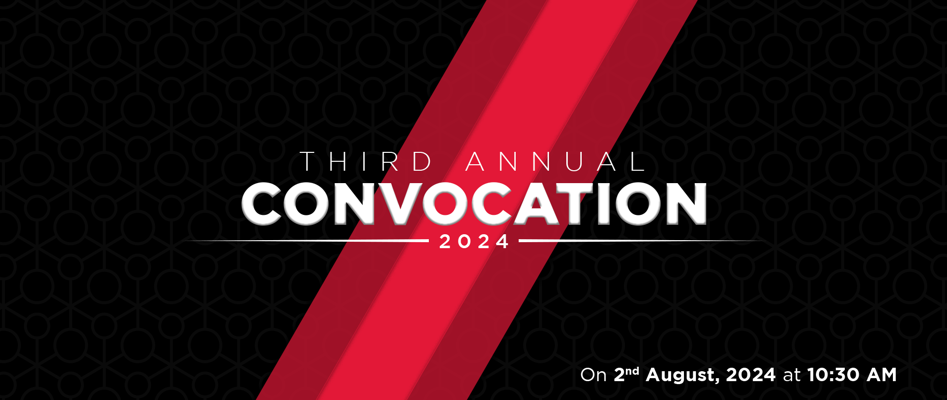 3rd annual convocation 2024