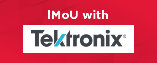 lMoU with Tektronix